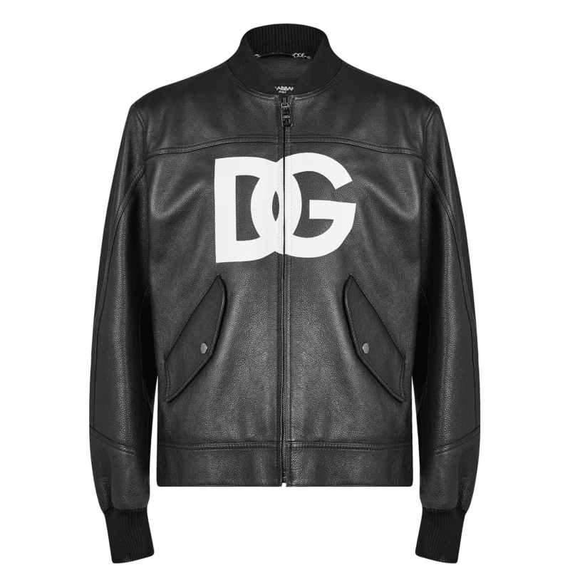 Dolce Gabbana Leather Jacket