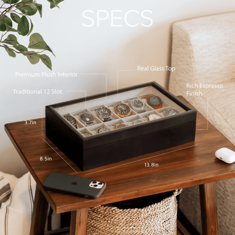 Solid Wood Watch Box
