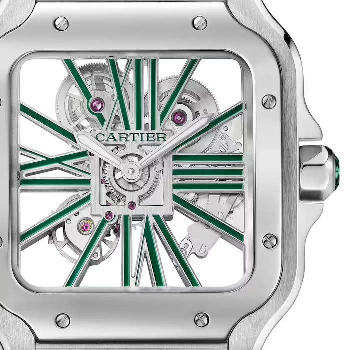 Cartier Santos Skeleton Watch
