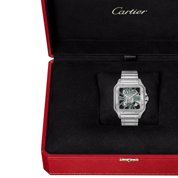 Cartier Santos Skeleton Watch
