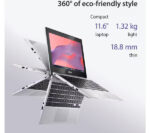 Asus CX1 11.6" 2 in 1 Chromebook Laptop