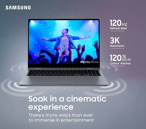 Samsung Galaxy Book4 Pro 360 16" 2 in 1 Laptop
